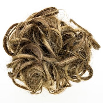 Σούρα ποστίς μπούκλα από συνθετική τρίχα-10Η24Β