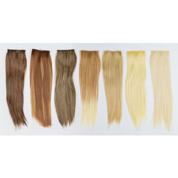 Κτενάκι συνθετική τρίχα τουπέ πλαϊνά σε 13 χρώματα