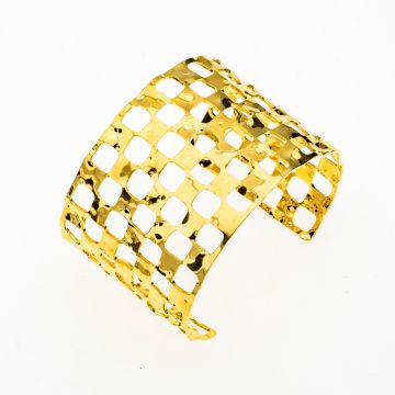 Διάτρητο Καρό Βραχιόλι Φαρδύ