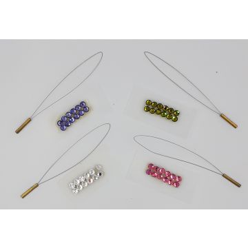 Στράς για τα μαλλιά σε συσκευασία των 12 τεμαχίων