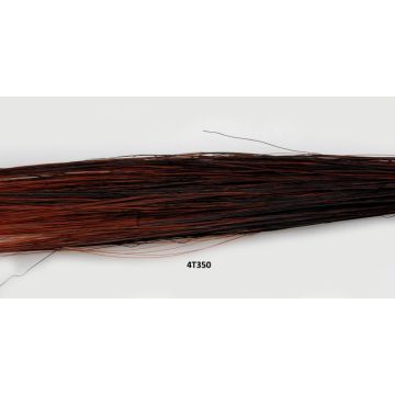 Ποστίς συνθετικό φιλαριστό μακρύ με κλάμερ-4T350