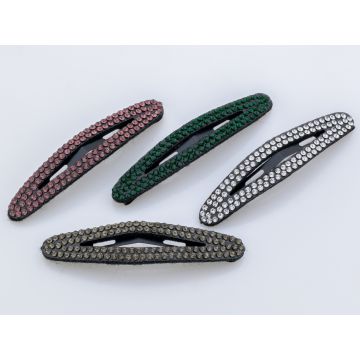 Κλικ κλακ με δύο σειρές στρας και σε 4 χρώματα