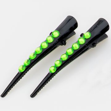 Κλιπ μαύρο με στρας σε διάφορα χρώματα