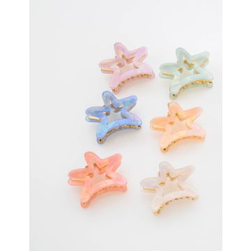 Aστραφτερά κλάμερ μαλλιών σε σχήμα αστεριού