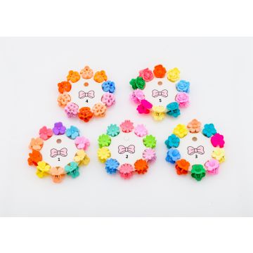 Κλάμερ πλαστικό μίνι σε 5 σχέδια