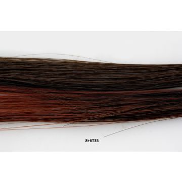 Κτενάκι συνθετικό ποστίς με κοτσιδάκια-8+6T35