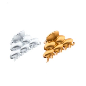 Κλάμερ πλαστικό 2,5εκ ( 4 τεμ, 2 στο κάθε χρώμα)