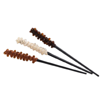 Βελόνα 8820 καφέ άσπρη καφέ σκούρο