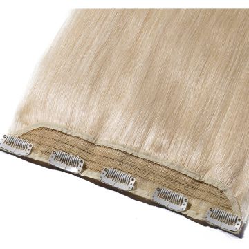 Τρέσα συνθετικής τρίχας Kanekalon®  ίσια με 5 κλίπ 